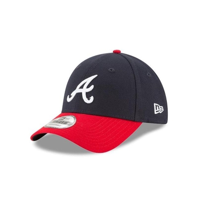 Sapca New Era Atlanta Braves MLB JR The League 9FORTY Adjustable - Albastri